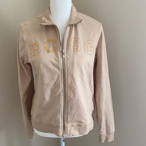BCBG zip up Cotton Jacket